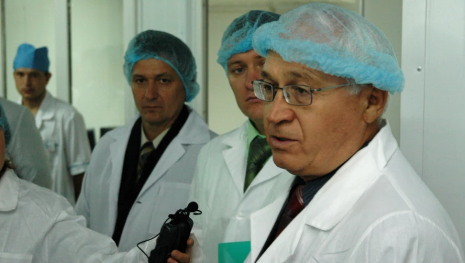 Владимир Песоцкий, председатель правления Алтайсбербанка на презентации инкубатория тоже присутствовал