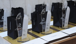 Церемония награждения премии "Менеджер года". Барнаул, 11 декабря 2018 года. 