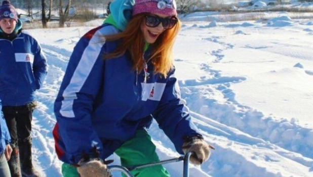 Мария Мотузная в "Снежном десанте".