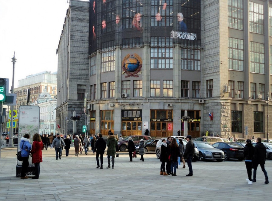 Здание Центрального телеграфа в Москве