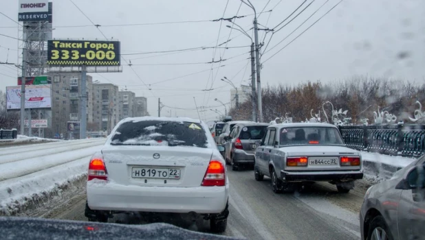 Путепровод на проспекте Ленина.