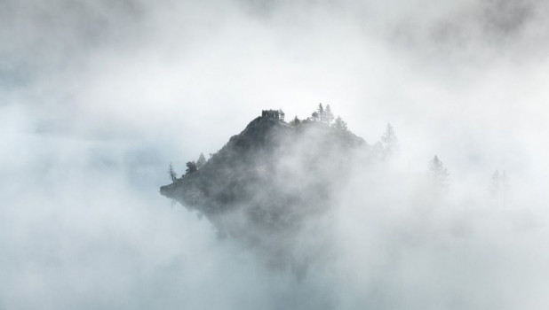 Остров в тумане.
