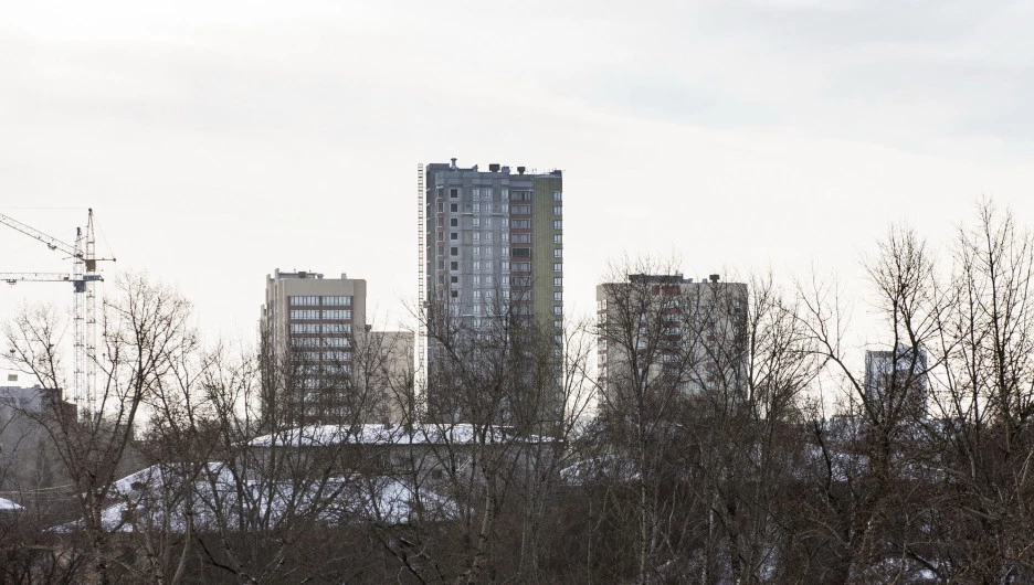 Новостройки Барнаула.