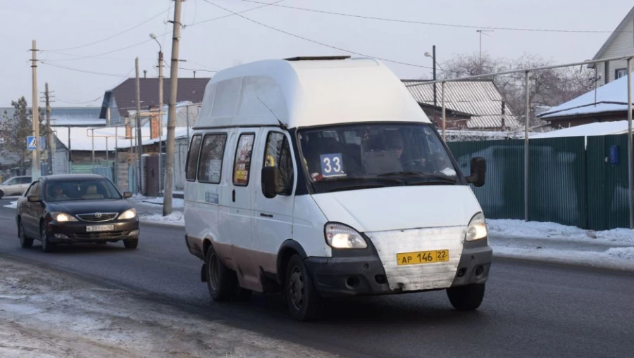 Автобусы компании &quot;АГАС-Транс&quot; в Барнауле