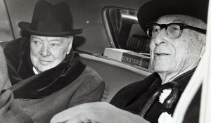 Уинстон Черчилль и Бернард Барух.