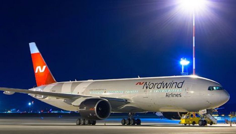Boeing 777 авиакомпании Nordwind Airlines.
