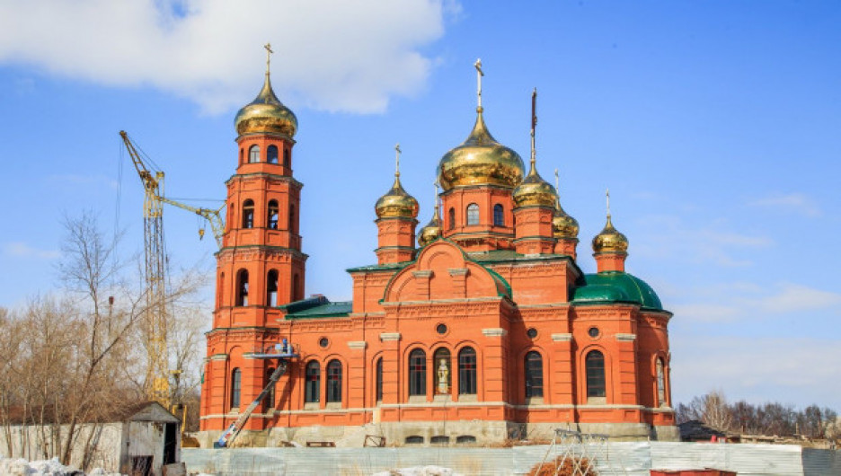 В новом соборе Барнаула будет покоиться частица мощей Александра Невского