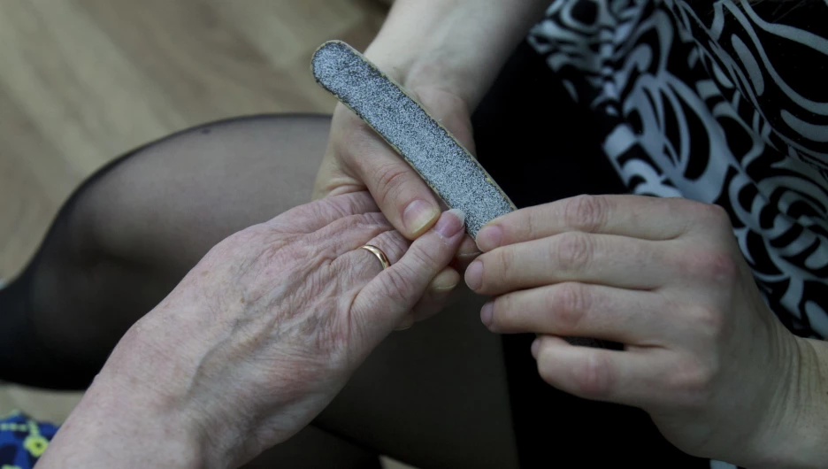 Фонд "Старость в радость" в паллиативном отделении больницы №3.