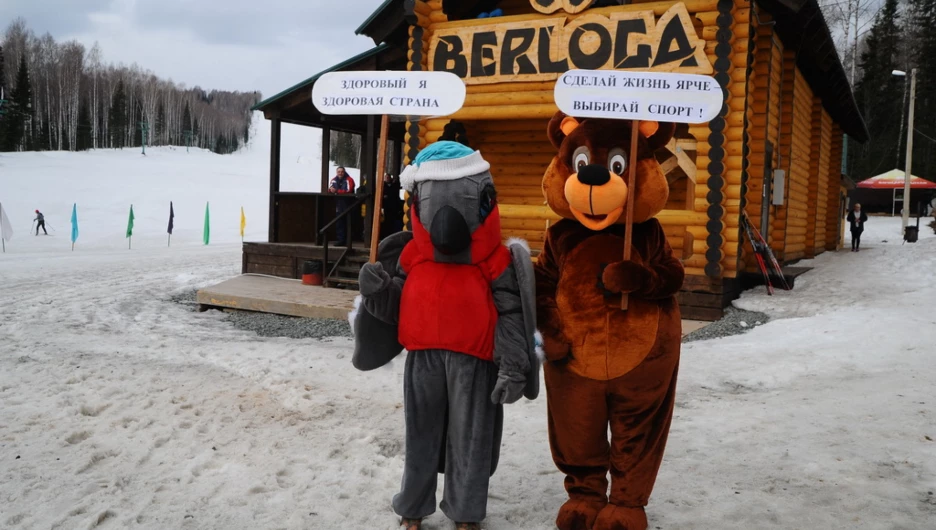 Юбилейный лыжный «Тягунский марафон» в Тягуне.