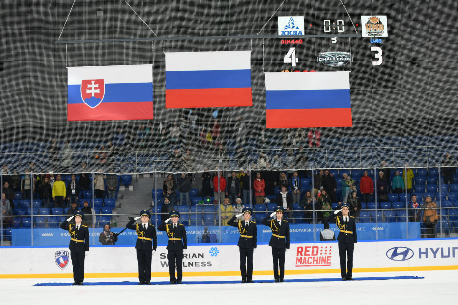 Финальный матч  Student Hockey Challenge в Красноярске 