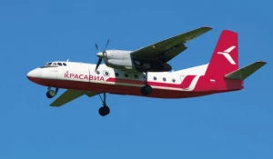 Ан-24 авиакомпании "КрасАвиа".