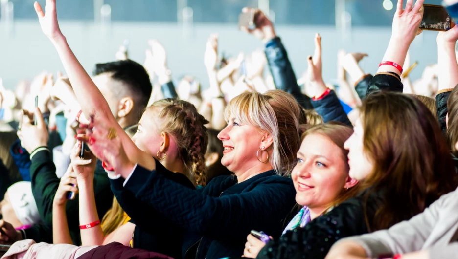 Концерт "Руки вверх" на барнаульской "Карандин-Арене" 