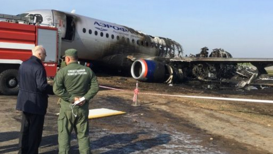 Бастрыкин на месте трагедии в аэропорту Шереметьево.
