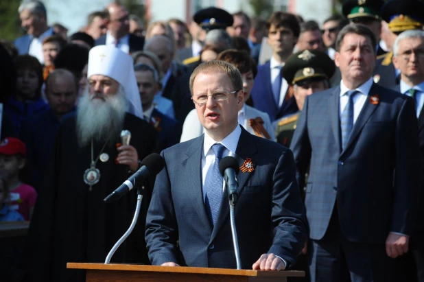 Парад Победы в Барнауле. 2019 год.