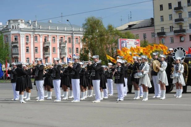 Парад Победы в Барнауле. 2019 год.