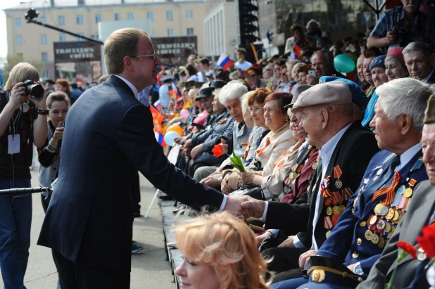 Парад Победы в Барнауле. 2019 год.