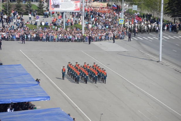 Парад Победы в Барнауле. 2019 год.