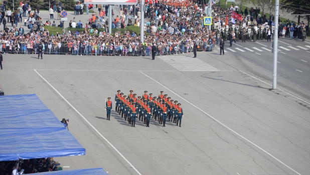 Парад Победы в Барнауле. 2019 год.