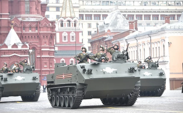 Парад Победы в Москве. 2019 год.