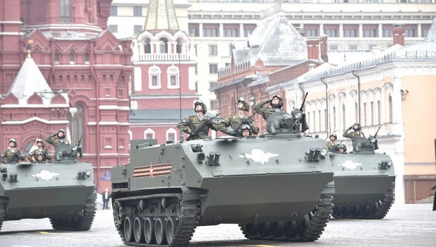 Парад Победы в Москве. 2019 год.