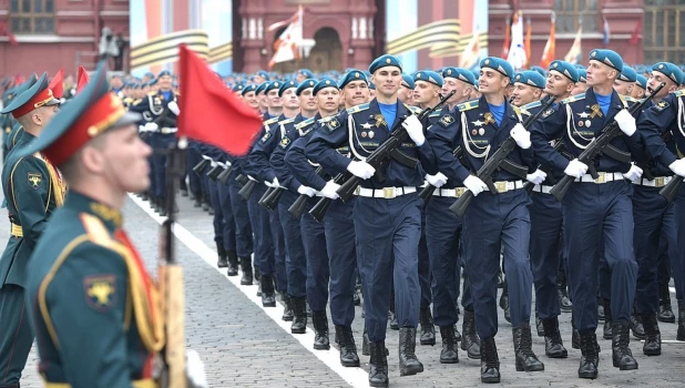 Парад Победы в Москве. 2019 год.