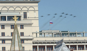 Авиация на Параде Победы в Москве, 2014 год.