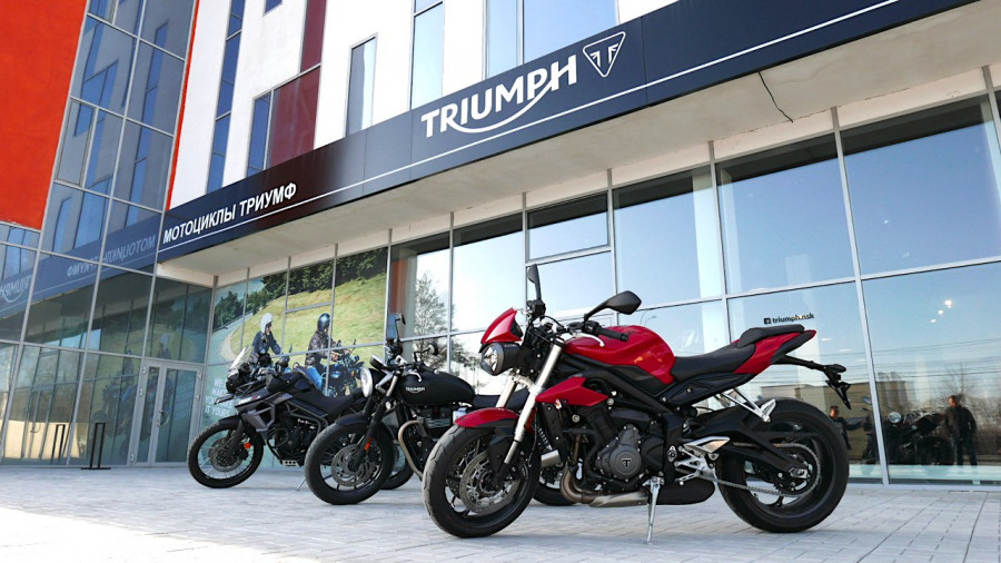 Мотоциклы Triumph.