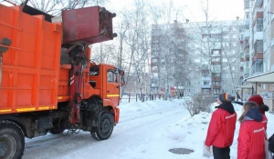 Вывоз мусора в Барнауле.