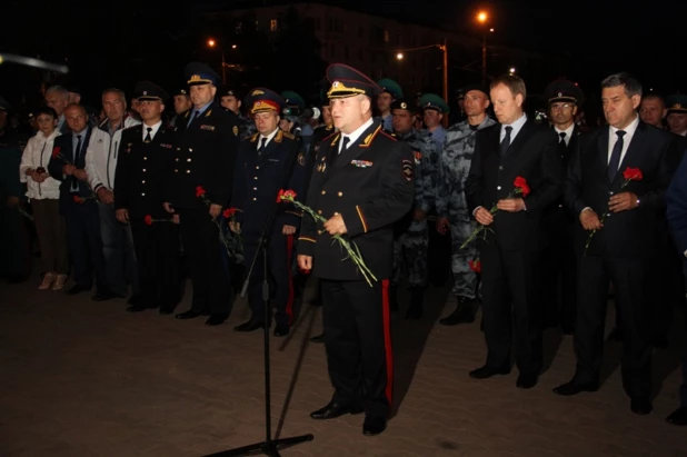 Памятная акция "Свеча памяти". Барнаул, 21 июня, 2019 год.