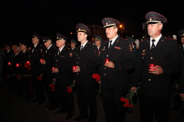 Памятная акция "Свеча памяти". Барнаул, 21 июня, 2019 год.