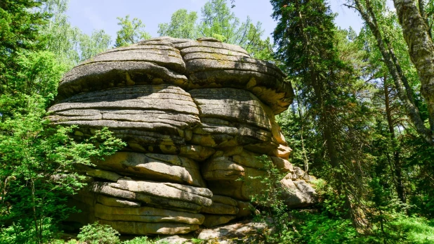 У горы Глухариная в Белокурихе. 