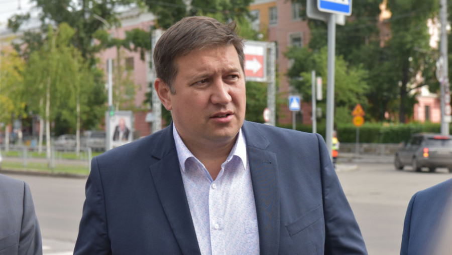 Министр транспорта Алтайского края Александр Дементьев.