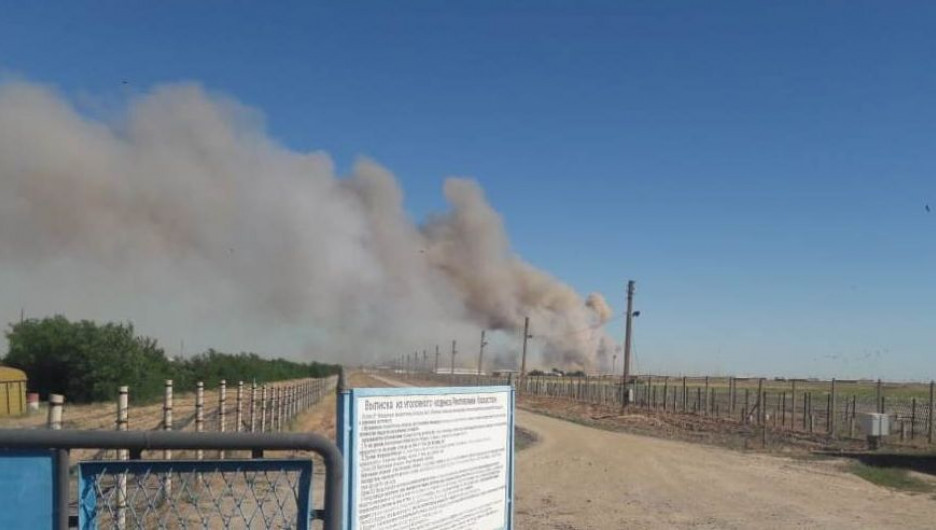 Взрывы боеприпасов в Казахстане.