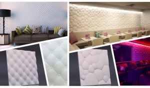  Гипсовые 3D-панели.