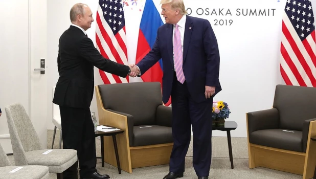 Владимир Путин и Дональд Трамп.