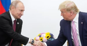 Владимир Путин и Дональд Трамп.