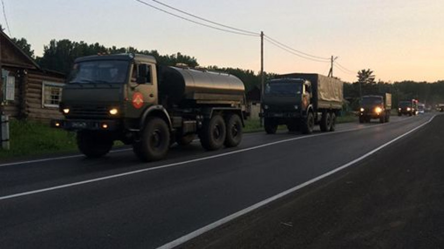Военные направлены в зону ЧС в Сибири.