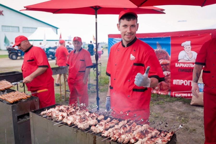 Гастрономический фестиваль «Алтайфест 2019» в селе Новотырышкино.