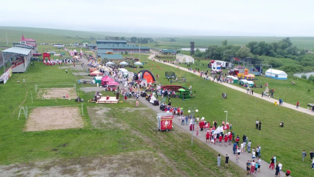 Гастрономический фестиваль «Алтайфест 2019» в селе Новотырышкино.