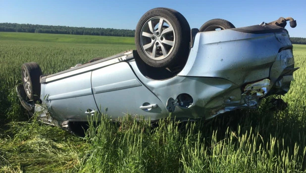 Автомобили под Бийском.