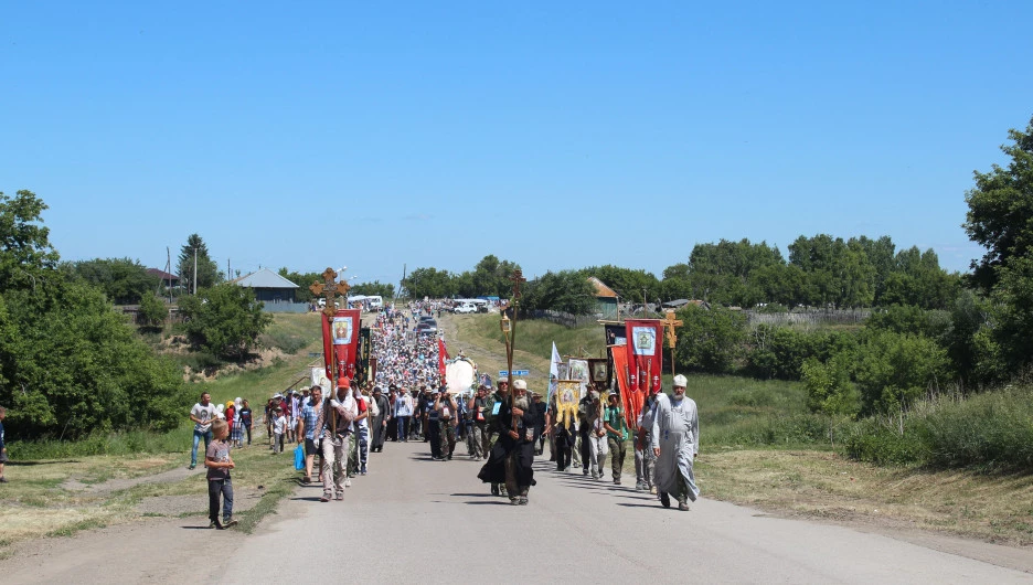 Крестный ход Барнаул - Коробейниково 2019