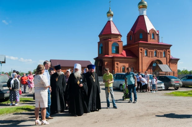 Открытие амбулатории в селе Луговом.