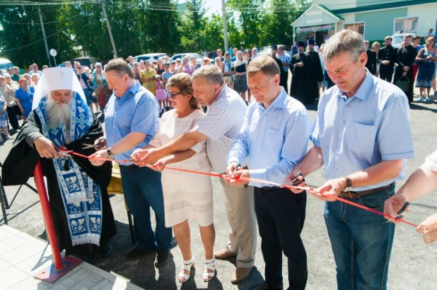 Открытие амбулатории в селе Луговом.