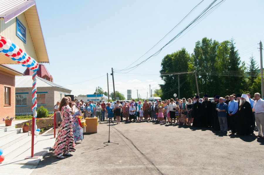 Открытие амбулатории в селе Луговом.