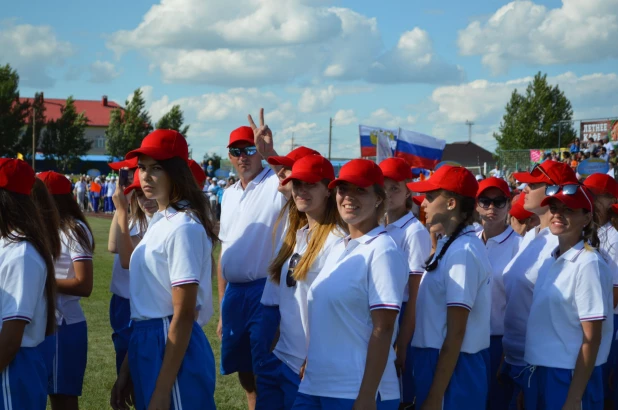 Олимпиада сельских спортсменов Алтайского края в Кулунде.