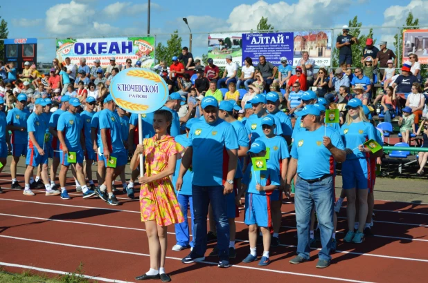 Олимпиада сельских спортсменов Алтайского края в Кулунде.