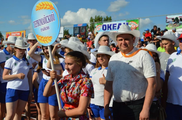 Олимпиада сельских спортсменов Алтайского края в Кулунде.