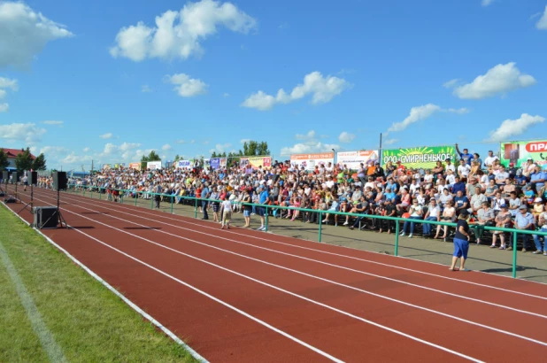 Олимпиада сельских спортсменов Алтайского края в Кулунде.