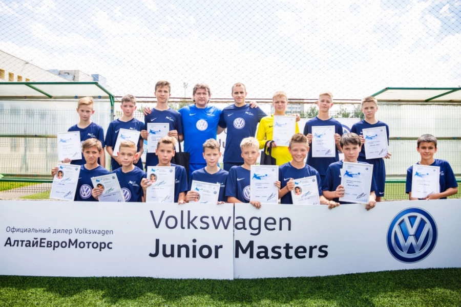 Volkswagen Junior Masters в Барнауле.