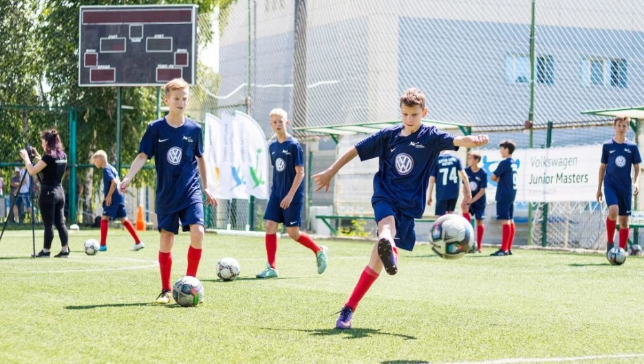 Volkswagen Junior Masters в Барнауле.